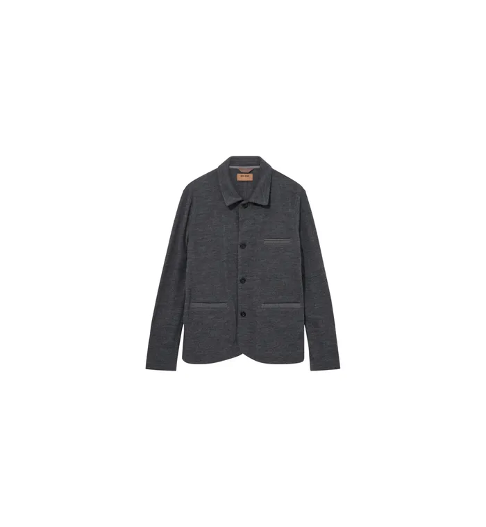 Men Jackets MOS MOSH MMGJenson Knit Jacket Charcoal Melange