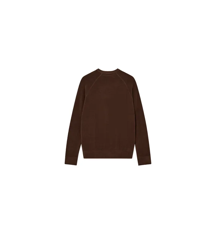 Men Knits MOS MOSH MMGPablo Wool Knit Brown Latte