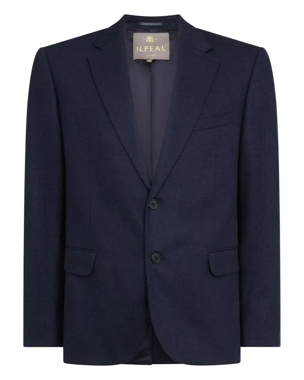 Men Men039s Knitted Cashmere BlazerIn Navy Blue Navy Blue NPeal Coats and Jackets