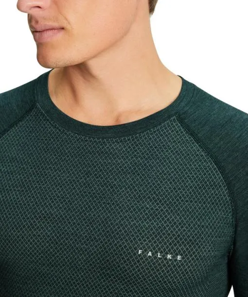 Men Men Long Sleeve Shirt WoolTech Light Holly FALKE Long Sleeve Shirts