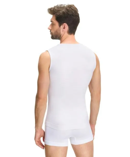 Men Men Singlet Warm White FALKE Short Sleeve Shirts