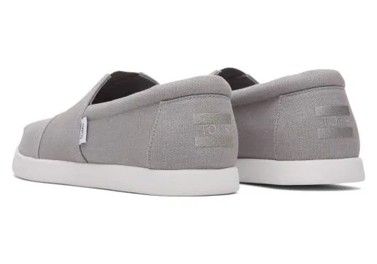 Men MenAlp Fwd Grey Recycled Cotton Canvas Grey TOMS Alpargatas