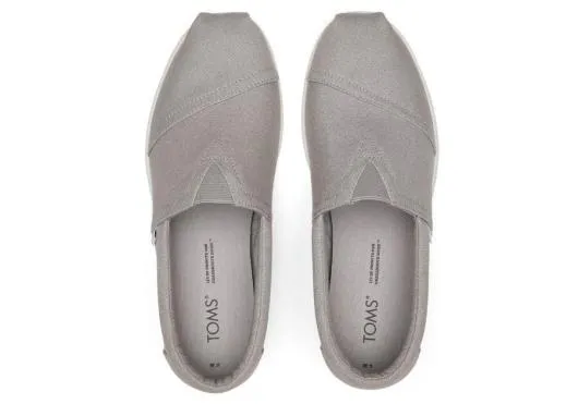 Men MenAlp Fwd Grey Recycled Cotton Canvas Grey TOMS Alpargatas