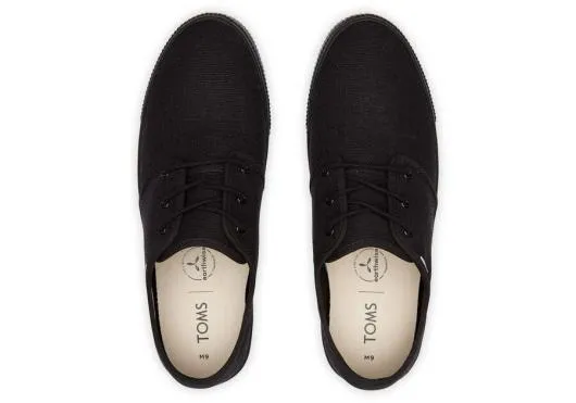 Men MenCarlo Sneaker Black TOMS Slip Ons