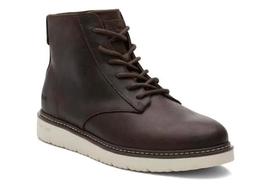Men MenNavi TRVL Lite Ranger Brown Water Resistant Boot Dark Brown Water Resistant TOMS Boots