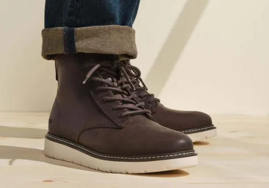 Men MenNavi TRVL Lite Ranger Brown Water Resistant Boot Dark Brown Water Resistant TOMS Boots