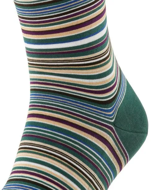 Men Microblock Men Socks Hunter Green FALKE Socks