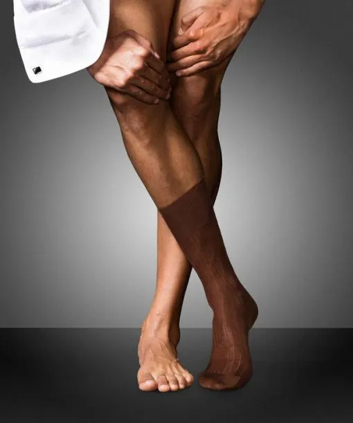 Men No 10 Pure Fil Dcosse Men Socks Acacia FALKE Socks