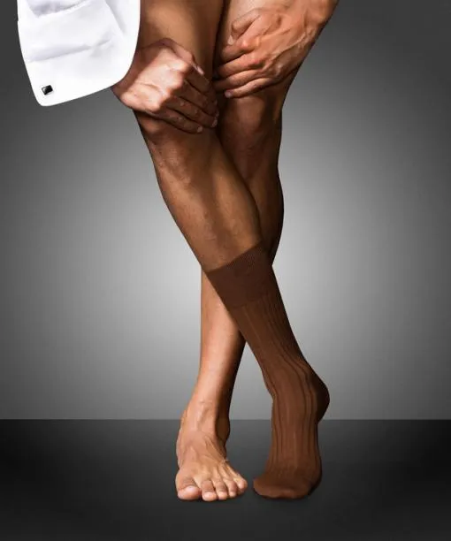 Men No 13 Finest Piuma Cotton Men Socks Acacia FALKE Socks