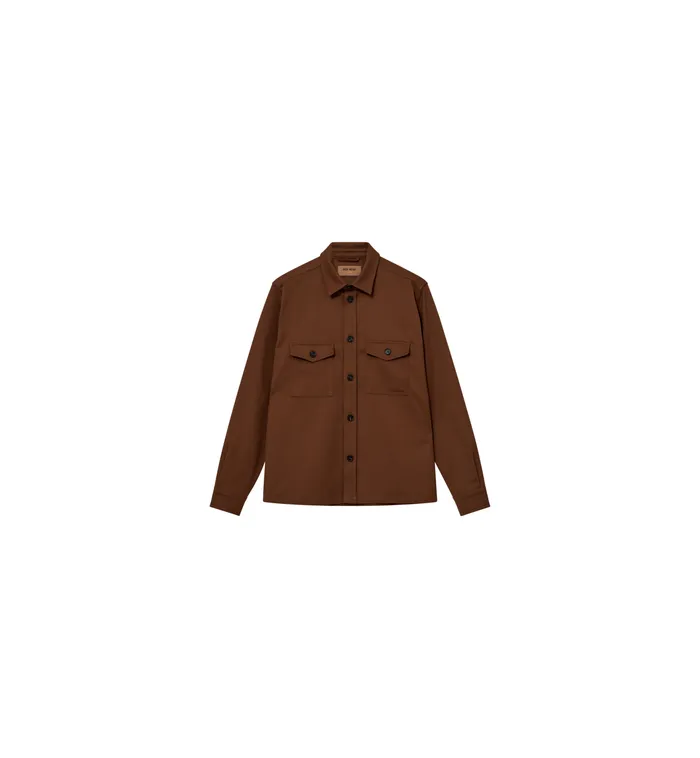 Men Overshirts MOS MOSH MMGBirk Antonio Overshirt Warm Camel