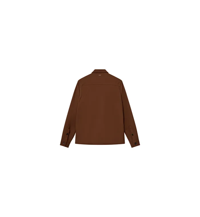 Men Overshirts MOS MOSH MMGBirk Antonio Overshirt Warm Camel