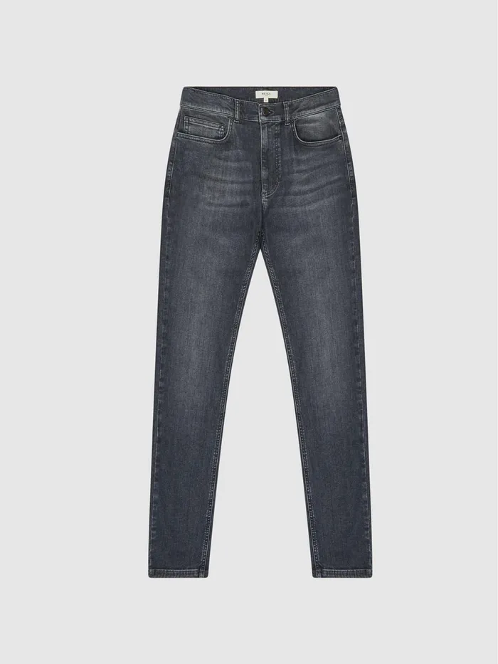 Men Reiss Jeans Harry Slim Fit Washed Jeans Washed Grey