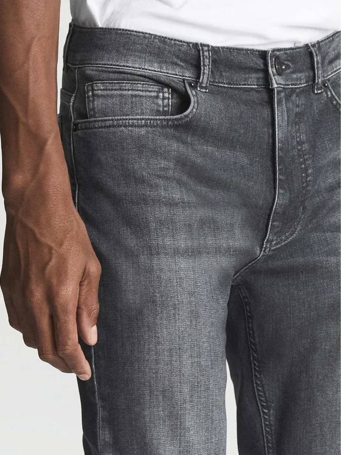 Men Reiss Jeans Harry Slim Fit Washed Jeans Washed Grey