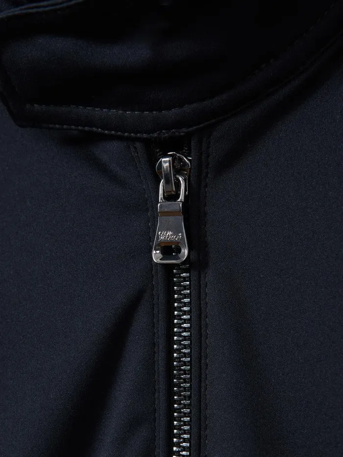 Men Reiss Outerwear and Coats Jacobson Water Resistant Softshell Jacket Blue