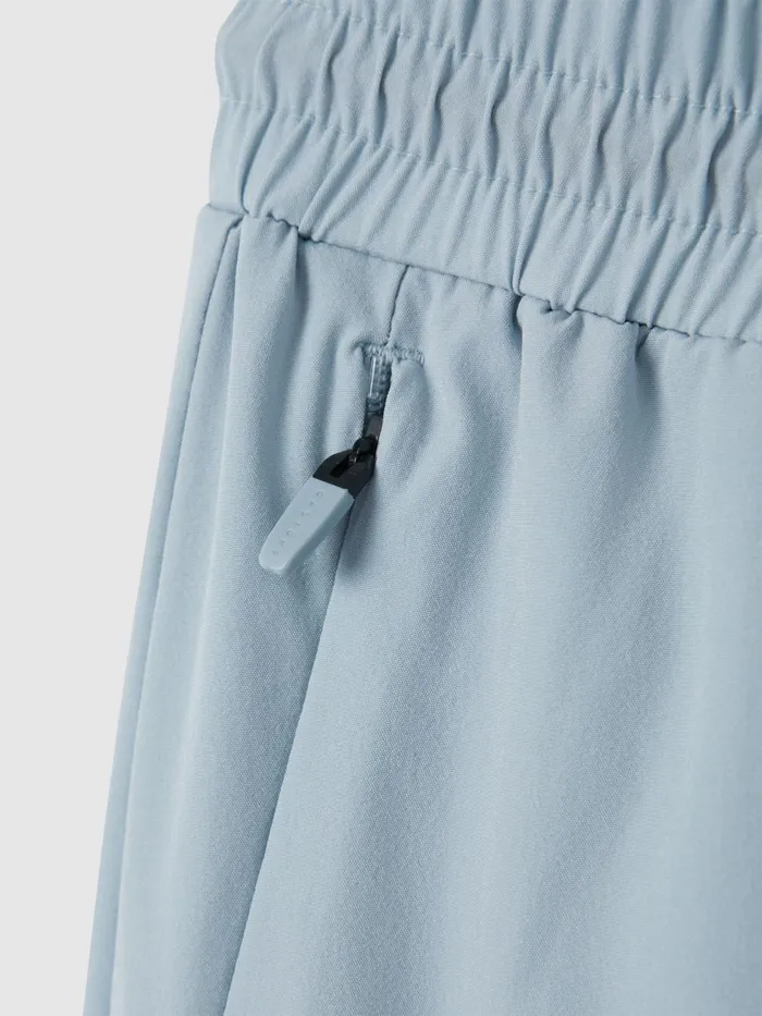 Men Reiss Sweats Hoodies and Joggers Dax Castore Water Repellent Track Pants Blue Silver