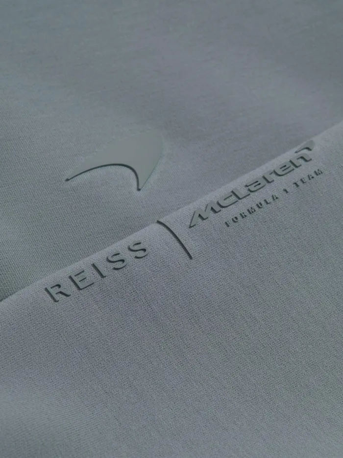 Men Reiss Sweats Hoodies and Joggers F1 Interlock Jersey Hoodie Sage