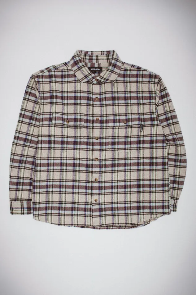 Men Rusty Plaid Flannel Fucking Awesome Shirts Men Rusty Plaid Flannel Fucking Awesome Shirts