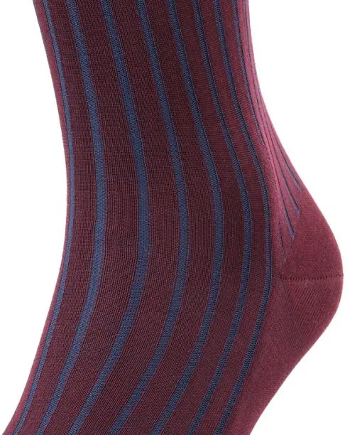 Men Shadow Men Kneehigh Socks Blackberry FALKE Knee High Socks