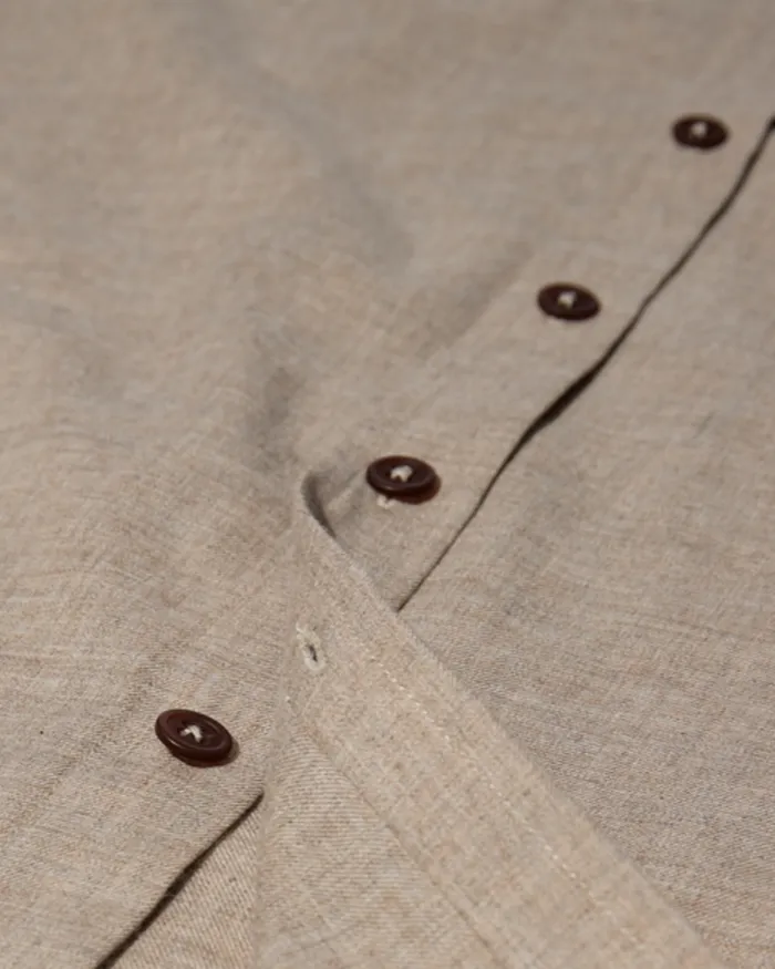 Men Shirts MOS MOSH MMGBarett Shirt Soft Kit Melange