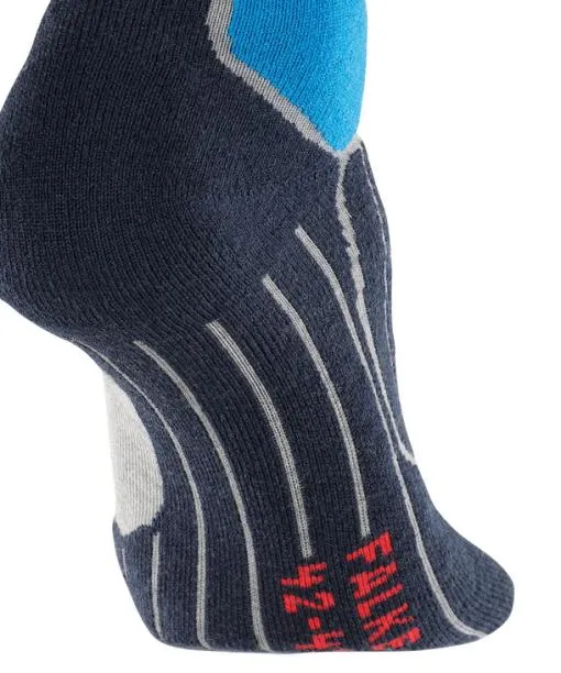 Men SK2 Intermediate Wool Men Skiing Kneehigh Socks Light Grey FALKE Ski Socks