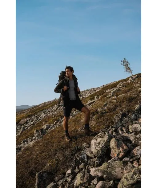 Men TK1 Adventure Wool Men Trekking Socks Smog FALKE Hiking Socks