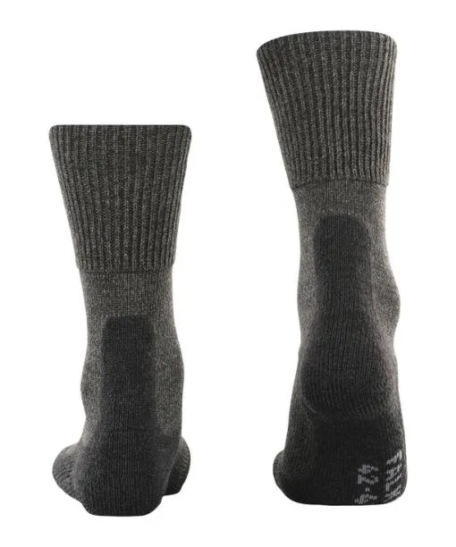 Men TK1 Adventure Wool Men Trekking Socks Smog FALKE Hiking Socks