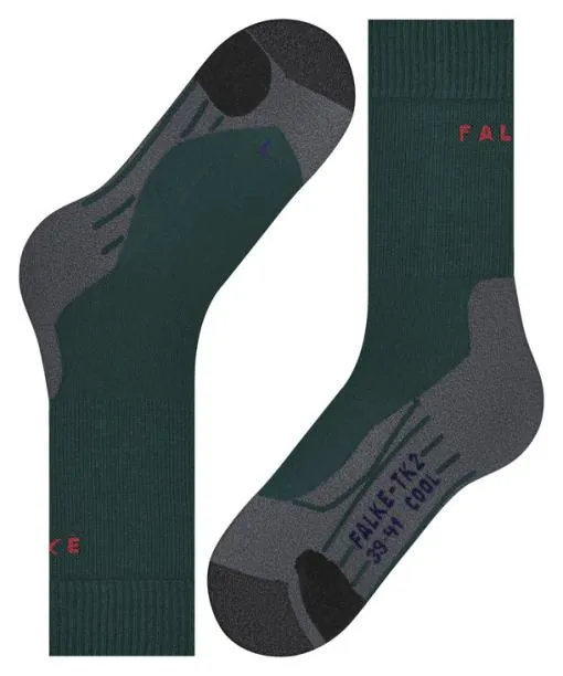 Men TK2 Explore Cool Men Trekking Socks Holly FALKE Hiking Socks