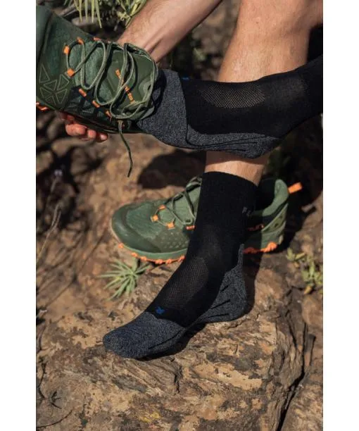 Men TK2 Explore Cool Short Men Trekking Short Sock Calla Green FALKE Hiking Socks