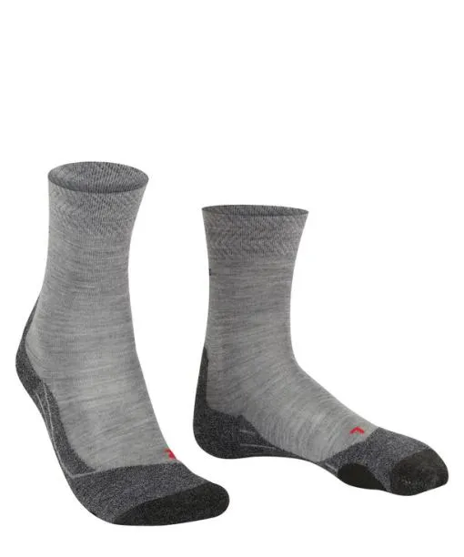 Men TK2 Explore Melange Men Trekking Socks Mgrey Mel FALKE Hiking Socks