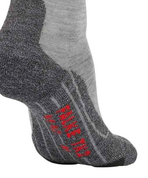 Men TK2 Explore Melange Men Trekking Socks Mgrey Mel FALKE Hiking Socks