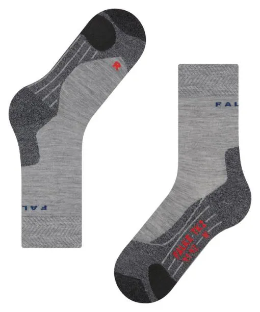 Men TK2 Explore Melange Men Trekking Socks Mgrey Mel FALKE Hiking Socks