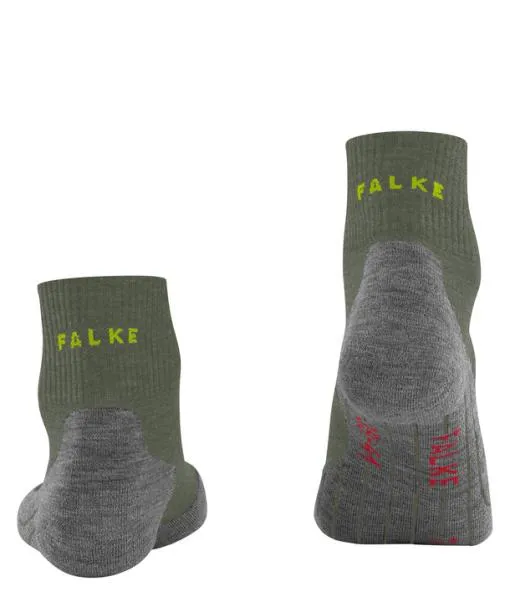 Men TK5 Wander Short Men Trekking Short Sock Herb FALKE Hiking Socks