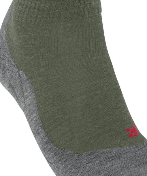 Men TK5 Wander Short Men Trekking Short Sock Herb FALKE Hiking Socks