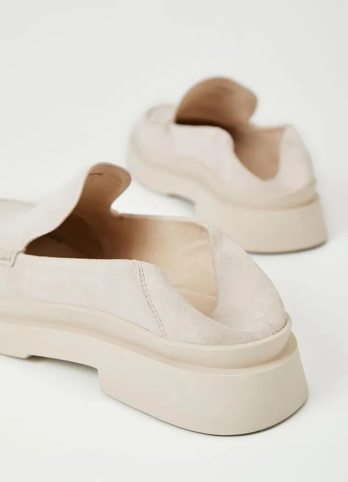 Men Vagabond Loafers MIKE LOAFER Offwhite Suede