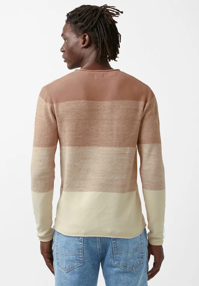 Men Wakoni Beige Mens Sweater Milk Buffalo David Bitton Sweaters