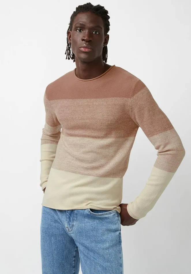 Men Wakoni Beige Mens Sweater Milk Buffalo David Bitton Sweaters