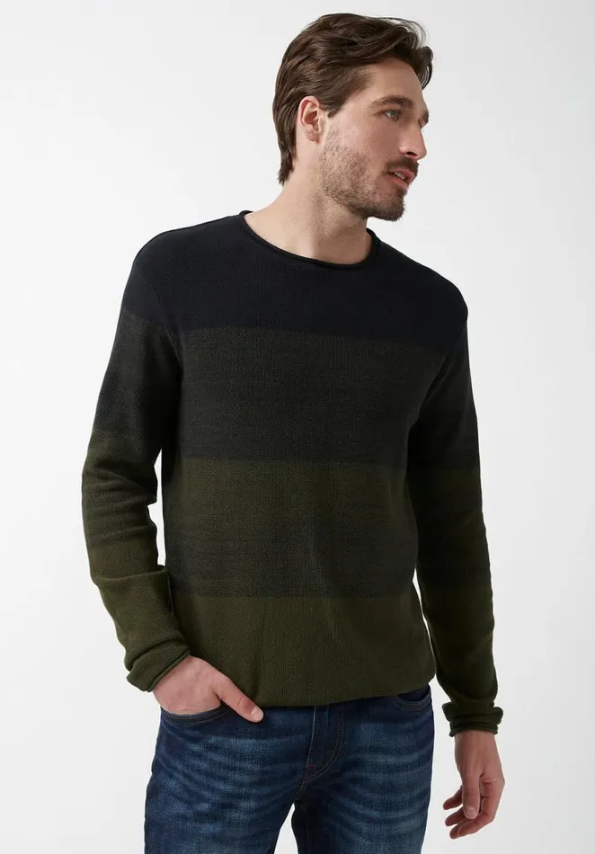 Men Wakoni Green Mens Sweater Fern Buffalo David Bitton Sweaters