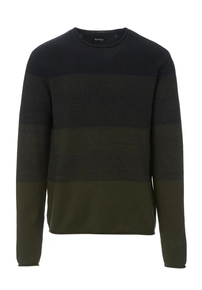 Men Wakoni Green Mens Sweater Fern Buffalo David Bitton Sweaters