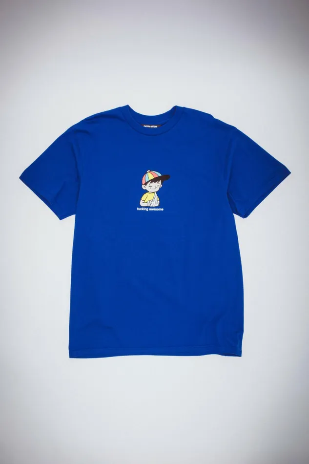 Men Wanto Kid Tee Fucking Awesome Short Sleeve Men Wanto Kid Tee Fucking Awesome Short Sleeve