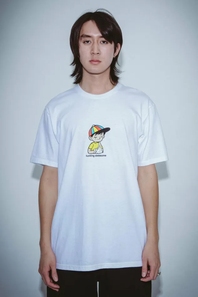 Men Wanto Kid Tee Fucking Awesome Short Sleeve Men Wanto Kid Tee Fucking Awesome Short Sleeve
