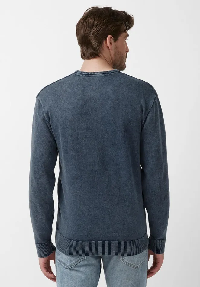 Men Woshat Navy Mens Sweater Whale Buffalo David Bitton Sweaters