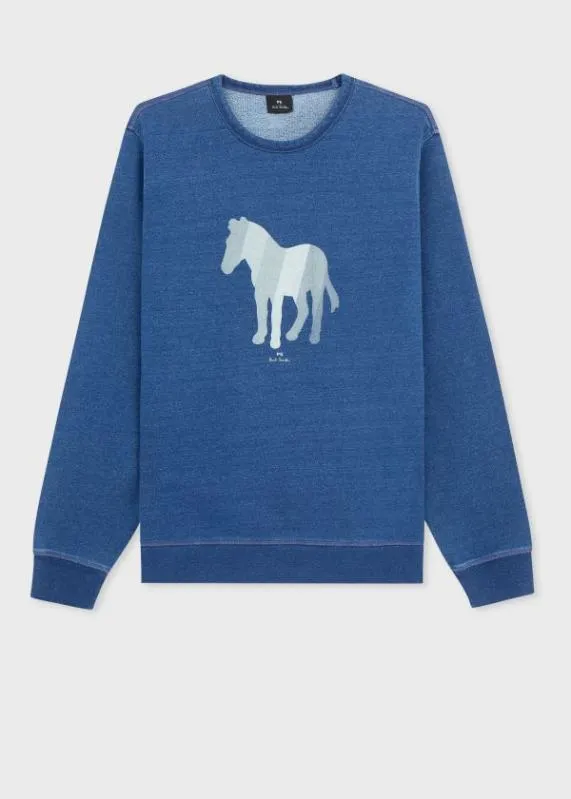 Mens 039Broad Stripe Zebra039 Print Sweatshirt Paul Smith Sweatshirts and Hoodies