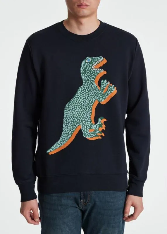 Mens 039Dino039 Print Sweatshirt Paul Smith Sweatshirts and Hoodies Mens 039Dino039 Print Sweatshirt Paul Smith Sweatshirts and Hoodies