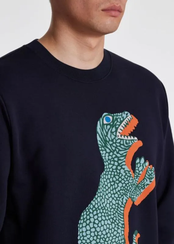 Mens 039Dino039 Print Sweatshirt Paul Smith Sweatshirts and Hoodies Mens 039Dino039 Print Sweatshirt Paul Smith Sweatshirts and Hoodies
