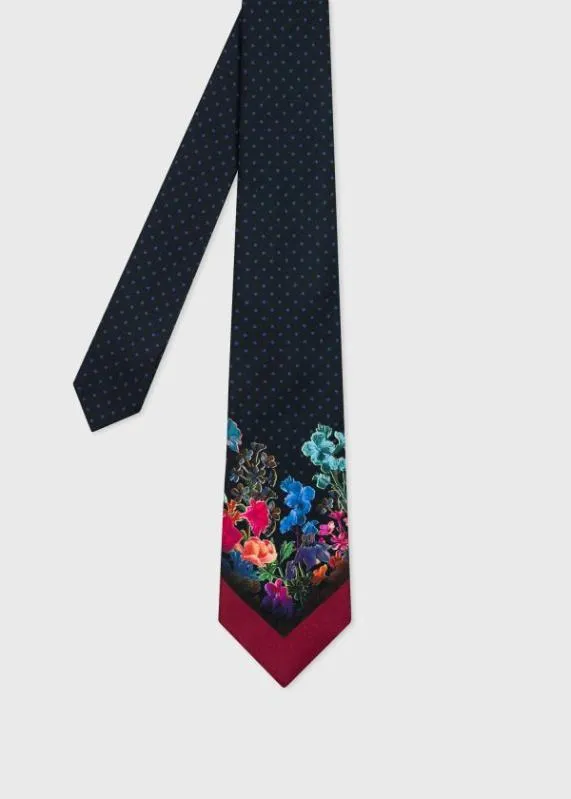 Mens 039Garden039 Silk Tie Paul Smith Ties