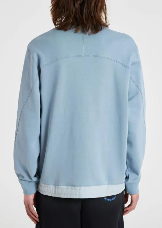 Mens 039Happy039 Nylon Pocket Sweatshirt Paul Smith Sweatshirts and Hoodies Mens 039Happy039 Nylon Pocket Sweatshirt Paul Smith Sweatshirts and Hoodies