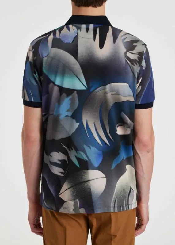 Mens 039Hot Summer039 Print Polo Shirt Paul Smith Polo Shirts Mens 039Hot Summer039 Print Polo Shirt Paul Smith Polo Shirts