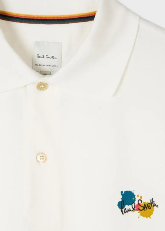 Mens 039Paint Splatter039 Polo Shirt Paul Smith Polo Shirts Mens 039Paint Splatter039 Polo Shirt Paul Smith Polo Shirts