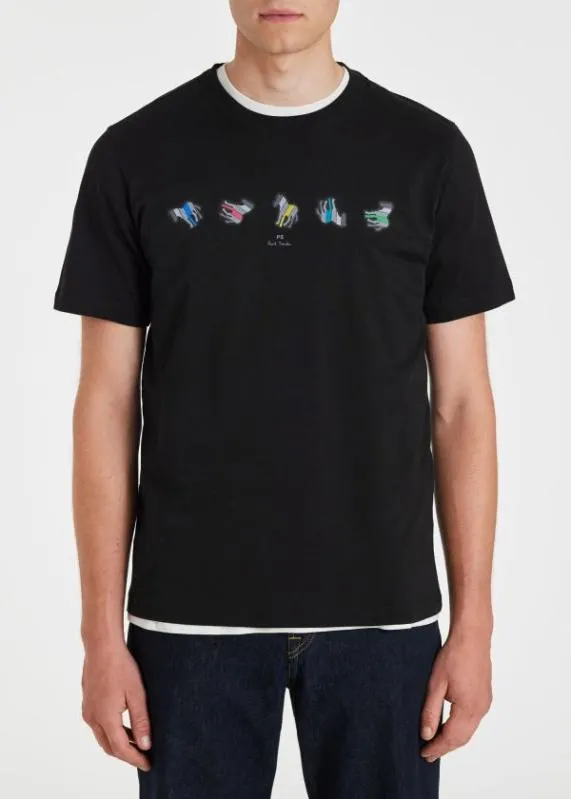 Mens 039Repeating Zebra039 TShirt Paul Smith TShirts Mens 039Repeating Zebra039 TShirt Paul Smith TShirts