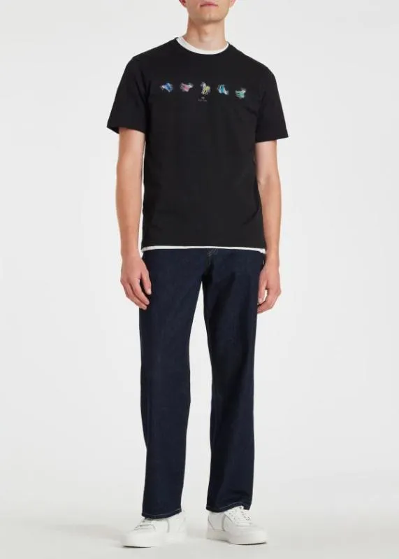 Mens 039Repeating Zebra039 TShirt Paul Smith TShirts Mens 039Repeating Zebra039 TShirt Paul Smith TShirts